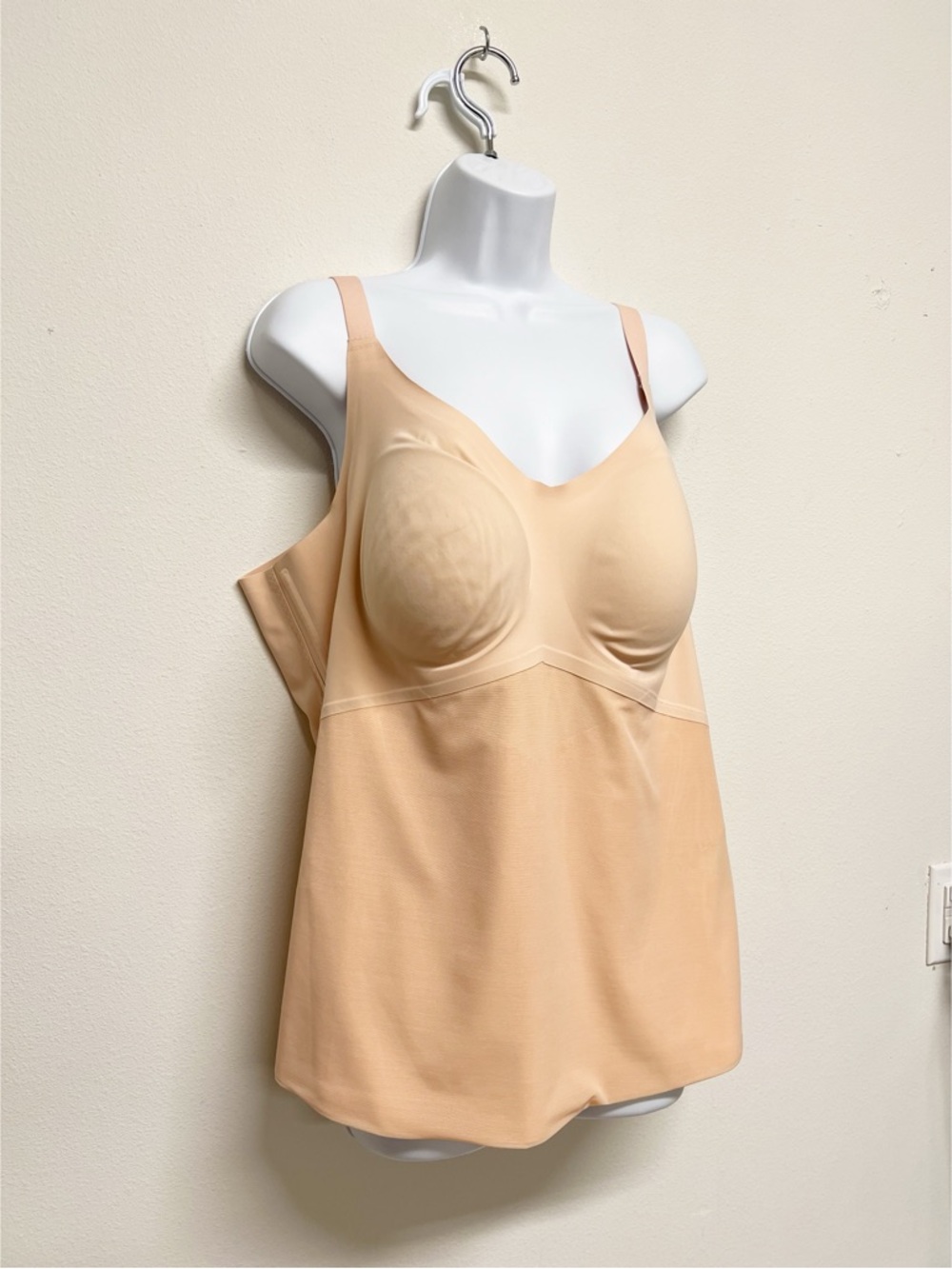 Honeylove Womens Plus Nude Peach Adjustable Seamless Shaping Camisole Size 3X - Picture 3 of 8